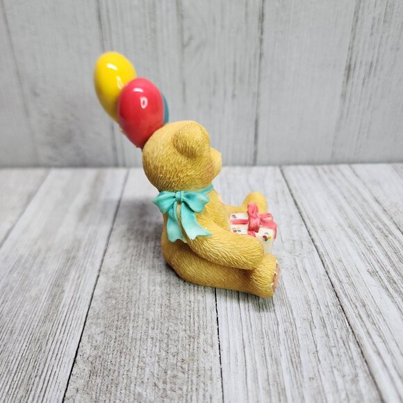 Vintage Cherished Teddies Nina Beary Happy Wishes 1996 #215864 Event Figurine - Picture 4 of 7